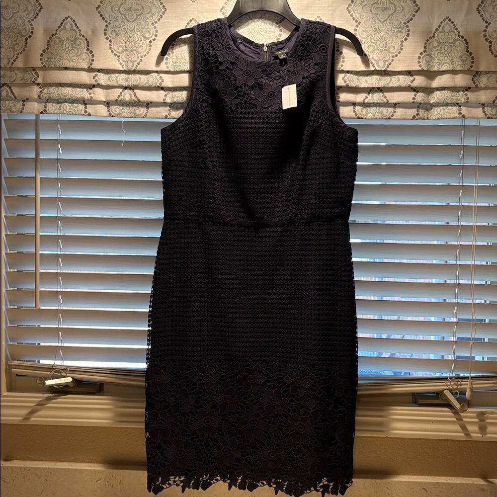 Ann Taylor black lace Dress